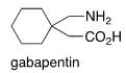 <sup> </sup>How many stereogenic centers are present in gabapentin, used clinically to treat seizures and certain types of chronic pain?   A) 0 B) 1 C) 2 D) 3