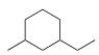 What is the IUPAC name for the following compound?   A) 3-Ethyl-1-methylcyclohexane B) 1-Ethyl-3-methylcyclohexane C) 1-Ethyl-3-methylhexane D) 3-Ethyl-1-methylhexane