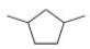 What is the IUPAC name for the following compound?   A) 1,4-Dimethylcyclohexane B) 1,3-Dimethylcyclohexane C) 1,3-Dimethylcyclopentane D) 1,4-Dimethylcyclopentane