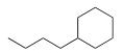 What is the IUPAC name for the following compound?   A) 1-Butylcyclohexane B) Cyclohexanebutane C) 1-Cyclohexylbutane D) Butylcyclohexane