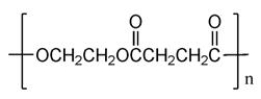 Identify the monomer(s)  needed to make the following polyester.   A) 3-Hydroxybutanoic acid B) Butanedioic acid C) Butanedioic acid and ethylene glycol D) Butanedioic acid and ethanol
