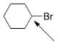 The indicated carbon atom is:   A) Electrophilic because it is electron-deficient. B) Nucleophilic because it is electron-deficient. C) Electrophilic because it is electron-rich. D) Nucleophilic because it is electron-rich.