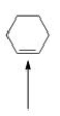 The indicated bond is:   A) Nucleophilic because it is electron-deficient. B) Electrophilic because it is electron-deficient. C) Nucleophilic because it electron-rich. D) Electrophilic because it is electron-rich.