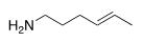 What is the IUPAC name of the following compound?   A) (Z) -4-hexen-1-amine B) (E) -4-hexen-1-amine C) (E) -2-hexen-6-amine D) (Z) -2-hexen-6-amine