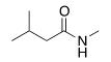 What is the IUPAC name for the following compound?   A) Methyl 3-methylbutanamide B) 5-Methylhexanamide C) N-Methyl 3-methylhexanamide D) N-Methyl 3-methylbutanamide