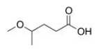 What is the correct IUPAC name of the following compound?   A) 2-Methoxypentanoic acid B) 2-Methoxybutanoic acid C) 4-Methoxybutanoic acid D) 4-Methoxypentanoic acid