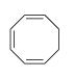 Why is the following compound not aromatic?   A) It has 4n pi electrons. B) It is not cyclic. C) It has 4n+2 pi electrons. D) The p electron system is not continuous.