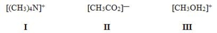 In which of the following ions does carbon have a formal charge?   A) I B) II C) III D) None of these