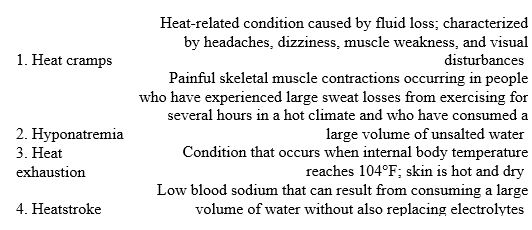 Match the following terms with the descriptions below.  