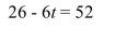 Solve the equation.