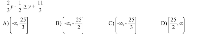 Solve the inequality. Write your answer in interval notation.  