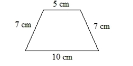 Find the perimeter of the trapezoid.  