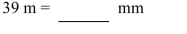 Convert the metric unit of length using unit ratios.  