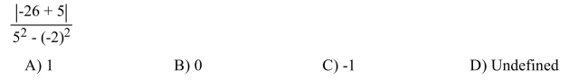 Simplify using the order of operations.  