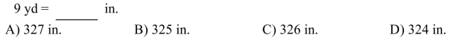 Convert the units of length using unit ratios.  