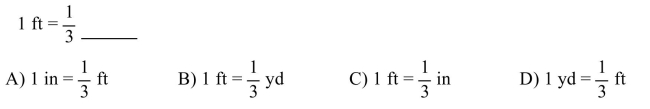 Fill in the blank with the correct unit.  