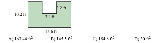 Find the area of the shaded region.  