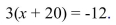 Solve: