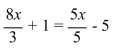 Solve: