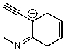 Which of the following structures is/are not a resonance form of the following species?   A)    B)    C)    D)    E)  None of the above are correct resonance forms.