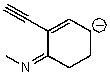 Which of the following structures is/are not a resonance form of the following species?   A)    B)    C)    D)    E)  None of the above are correct resonance forms.