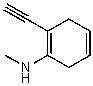 Which of the following structures is/are not a resonance form of the following species?   A)    B)    C)    D)    E)  None of the above are correct resonance forms.