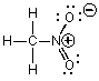 Which of the following could not be a resonance structure of CH<sub>3</sub>NO<sub>2</sub>? A)    B)    C)    D)    E)  Both C and D