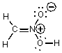 Which of the following could not be a resonance structure of CH<sub>3</sub>NO<sub>2</sub>? A)    B)    C)    D)    E)  Both C and D