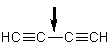 Which is the shortest of the carbon-carbon single bonds indicated by arrows in the following compounds? A)    B)    C)    D)    E)   