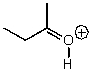 The bond angle for the C-C-O bonds in the following compound would be expected to be approximately: A) 60 \degree B) 90 \degree C) 105 \degree D) 109 \degree E) 120 \degree