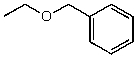 What alkyl groups make up the following ether?   A)  ethyl and phenyl B)  propyl and benzyl C)  ethyl and benzyl D)  propyl and phenyl E)  None of these