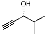 What functional group(s) is/are present in the following compound?   A)  alkyne and 2<sup>o</sup> alcohol B)  alkyne and 1<sup>o</sup> alcohol C)  2<sup>o</sup> alcohol and alkene D)  nitrile and 1<sup>o</sup> alcohol E)  alkene and 2<sup>o</sup> alcohol