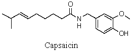 The compound shown below is a substance called Capsaicin,found in varying concentrations in several varieties of hot peppers,and responsible for their respective degrees of  heat .Which functional groups are present in the molecule of capsaicin?   A)  Alkene,ketone,amine,alcohol,ester B)  Alkene,ketone,alcohol,ether C)  Alkene,amine,phenol,ether D)  Ether,phenol,alkene,amide E)  Ester,phenol,alkene,amide