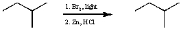 For the following reaction sequence (it is not necessary to understand the chemistry) what significant overall change(s) would be expected by IR (ignoring C-H absorptions) ?   A)  A peak around 3300 cm<sup>-1</sup> would disappear and nothing new would appear. B)  A peak around 1710 cm<sup>-1</sup> would appear and a new peak around 3300 cm<sup>-1</sup> would disappear. C)  A peak around 1650 cm<sup>-1</sup> would disappear and nothing new would appear. D)  No overall change would be observed. E)  None of these