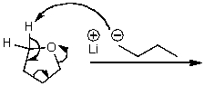What is/are the product(s) of the following acid-base mechanism?   A)    B)    C)    D)    E)  None of the above