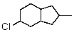 A correct name for the following compound is:   A)  3-chloro-8-methylbicyclo[4.3.0]nonane B)  8-Methyl-3-chlorobicyclo[4.3.1]nonane C)  3-Methyl-7-chlorobicyclo[4.3.0]nonane D)  3-Methyl-7-chlorobicyclo[4.3.1]decane E)  3-chloro-8-methyl[4.3.0]bicyclononane