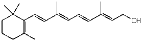 What is the index of hydrogen deficiency (or degree of unsaturation) for retinol?   A)  3 B)  4 C)  5 D)  6 E)  7
