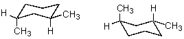 The structures   represent: A)  a single compound. B)  enantiomers. C)  meso forms. D)  diastereomers. E)  conformational isomers.