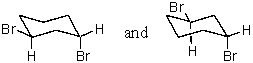 The two compounds shown below are:   are: A)  identical. B)  enantiomers. C)  diastereomers. D)  conformational isomers. E)  meso forms.