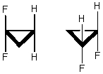 The molecules below are:   A)  constitutional isomers. B)  enantiomers. C)  diastereomers. D)  identical. E)  stereoisomers.