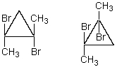 The compounds whose structures are shown below would have:   A)  the same melting point. B)  different melting points. C)  equal but opposite optical rotations. D)  More than one of these E)  None of these
