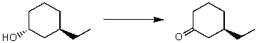 By analyzing the starting material and the product(s) ,the following reaction is possibly an example of what type of mechanism?   A)  S<sub>N</sub>1 B)  S<sub>N</sub>2 C)  E1 D)  E2 E)  None of the above