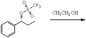 The product(s) for the following reaction would mainly be dictated by which mechanism?   A)  S<sub>N</sub>1 B)  S<sub>N</sub>2 C)  E1 D)  E2 E)  None of the above