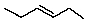 Which alkene would liberate the most heat per mole when subjected to catalytic hydrogenation? A)    B)    C)    D)    E)   