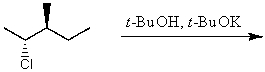 What is the major product for the following reaction?   A)    B)    C)    D)    E)   