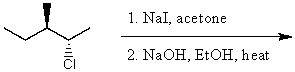 What is the major product for the following reaction?   A)    B)    C)    D)    E)   