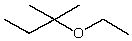 Which compound listed below would you expect to be the major product when 2-bromo-2-methylbutane is refluxed with KOH/ethanol? A)    B)    C)    D)    E)   