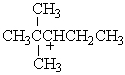 Which of the following carbocations would NOT be likely to undergo rearrangement? A)    B)    C)    D)    E)   