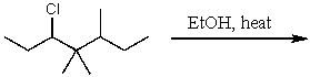 What is the major product for the following reaction?   A)    B)    C)    D)    E)   