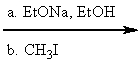 Which reaction conditions would not yield 2-butyne from 1-propyne? A)    B)    C)    D)    E)  More than one of these
